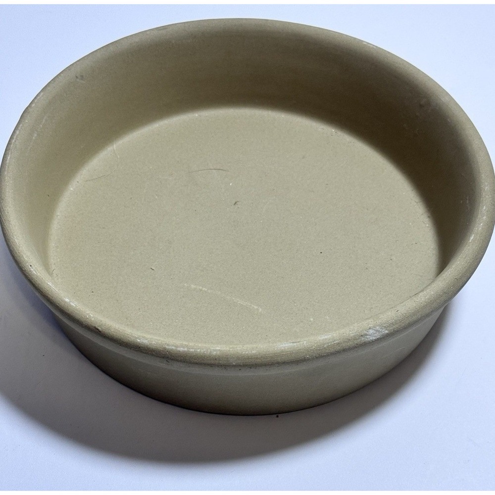 Pampered Chef Deep Dish Pie Plate 9.5 Inch Family‎ Heritage Collection Stoneware
